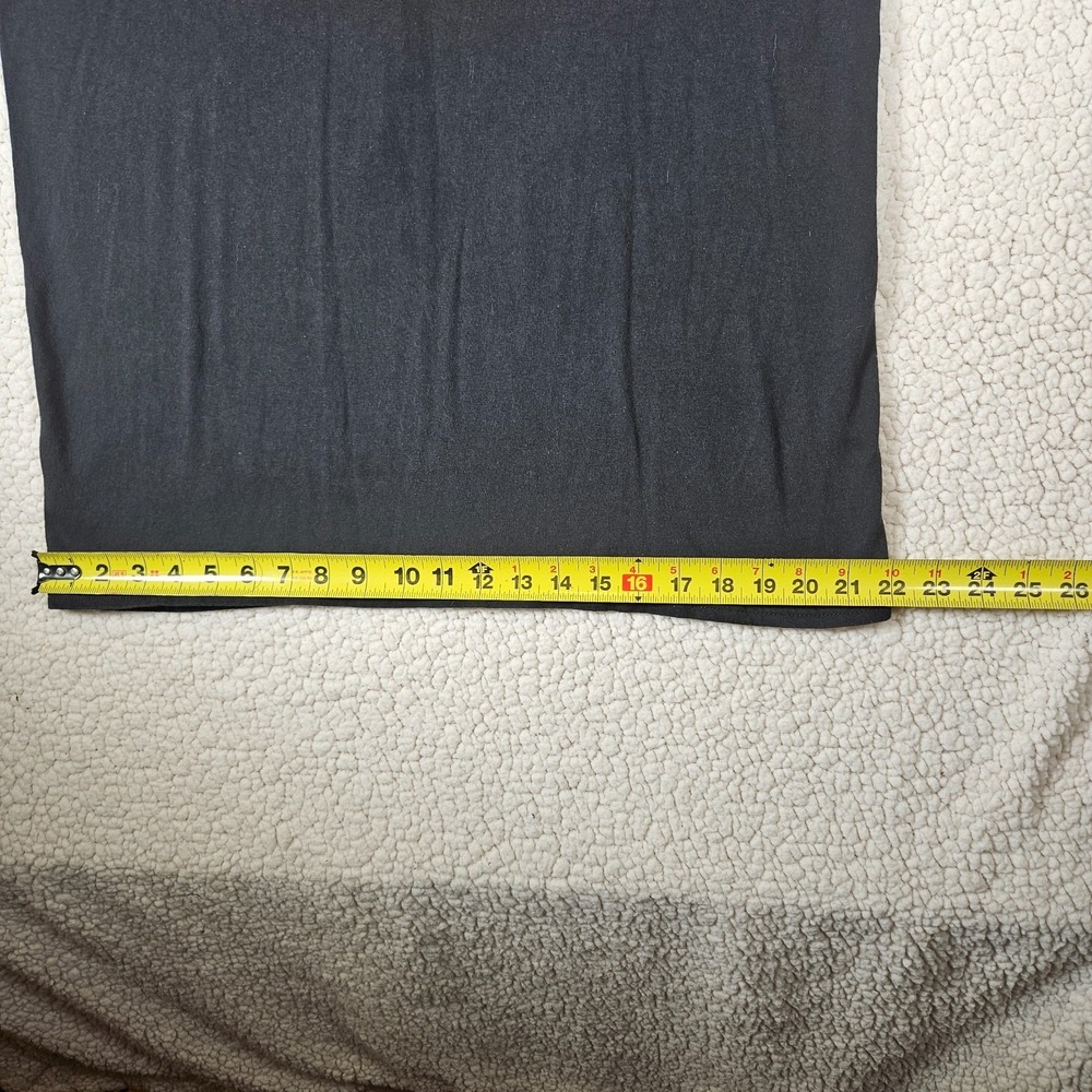 Batman Gildan Heavy Cotton Black Graphic T-Shirt Mens Large Yellow Bat Logo L - Picture 6 of 11
